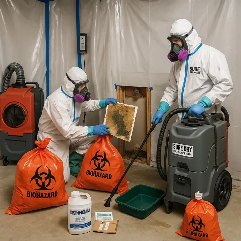 Contaminated Water Handling Protocols process in Roseville, MI