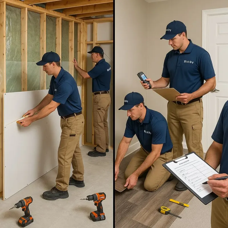 Repairs and Reconstruction process in Roseville, MI