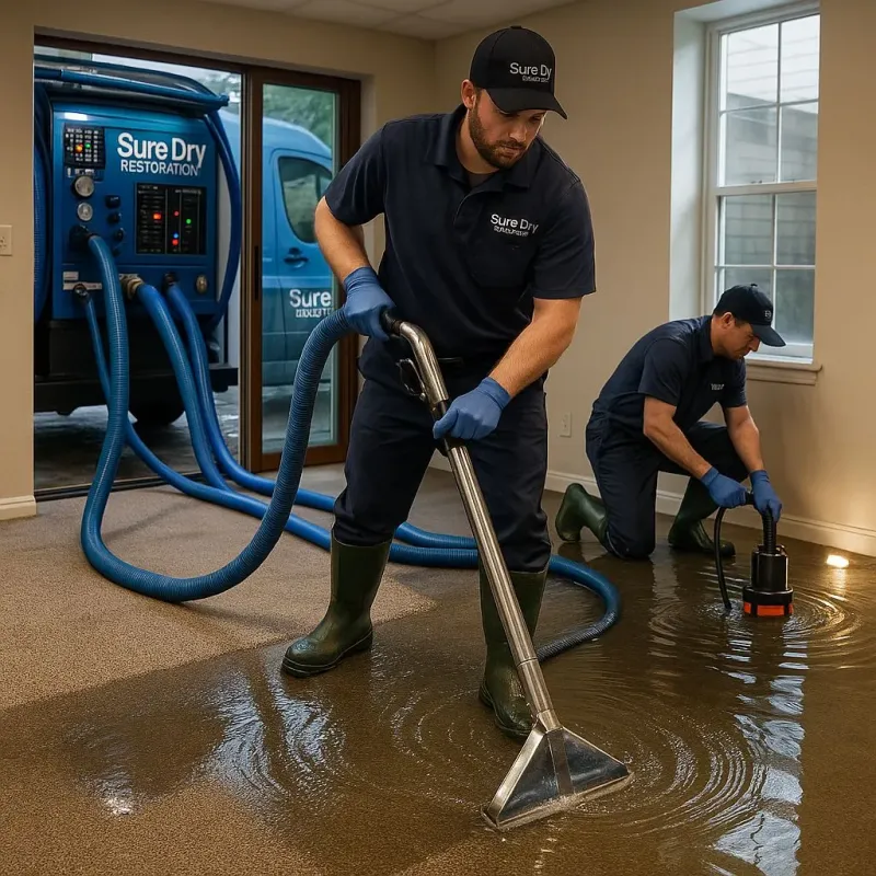 Water Extraction and Removal process in Roseville, MI